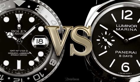 rolex explorer vs panerai luminor|who wears panerai watches.